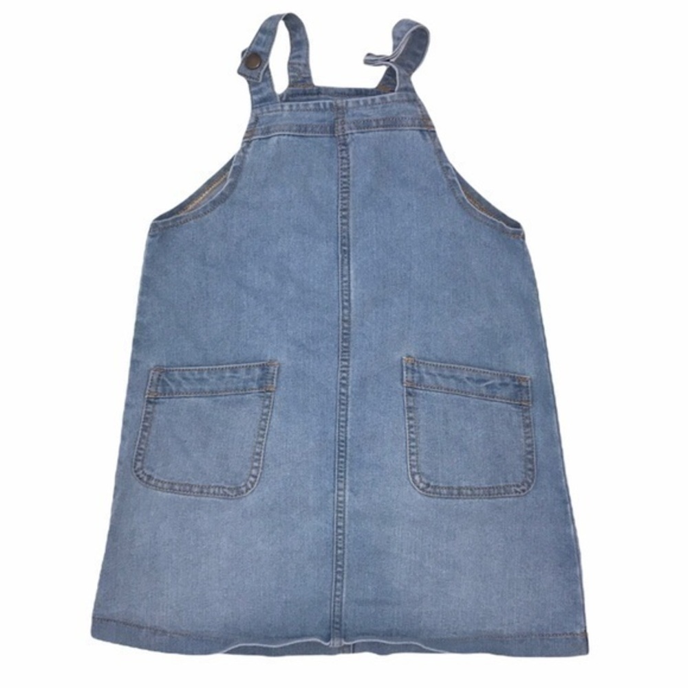 Crazy 8 Denim Overalls Dress